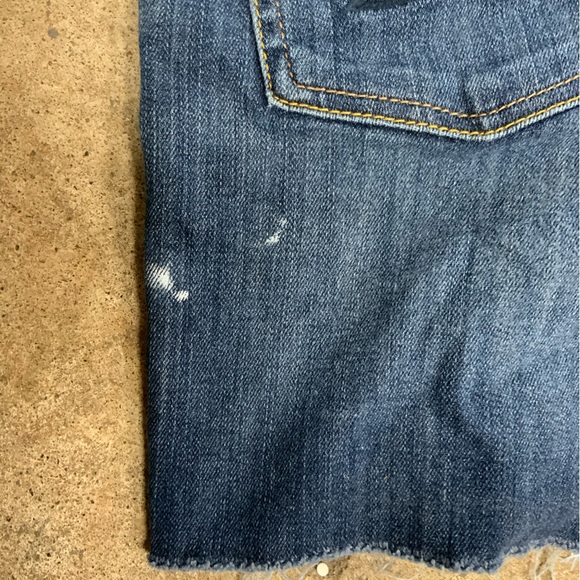 American Eagle Super Stretch Cut-Off Womens Shorts Size 6 Blue - OBO - Picture 5 of 6